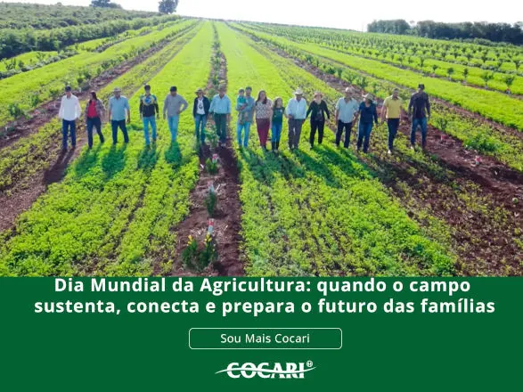Dia Mundial da Agricultura: quando o campo sustenta, conecta e prepara o futuro das famílias