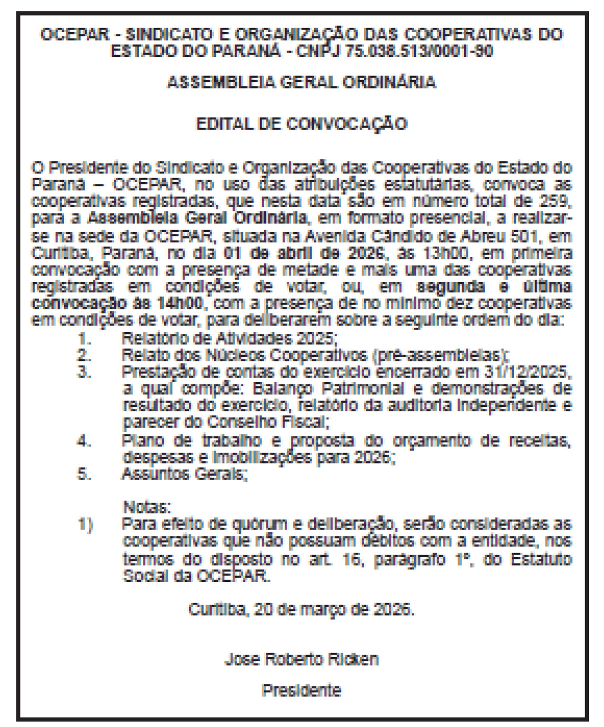 ocepar 1