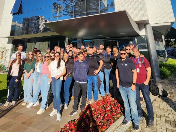 Sistema Ocepar recebe visita de cooperados da Coamo 