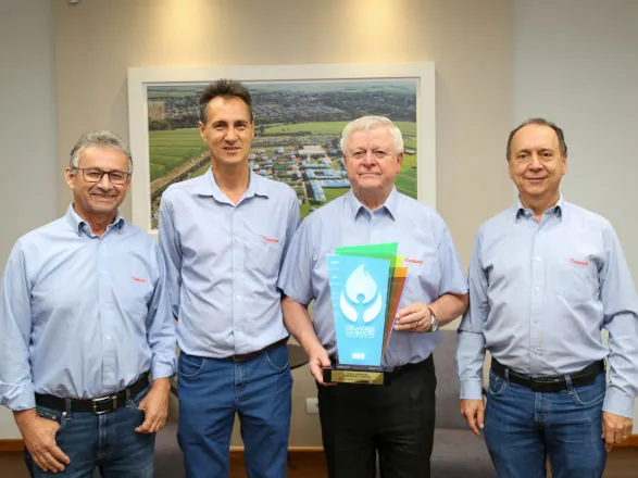 Copacol recebe Prêmio de Melhor do Biogás pelo segundo ano consecutivo