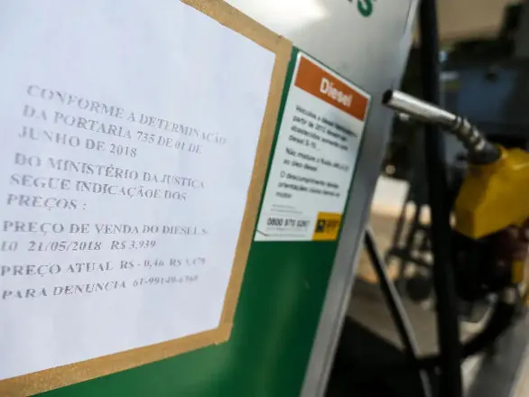 Óleo diesel cai pela 4ª vez em cinco semanas e acumula recuo de 4,5%