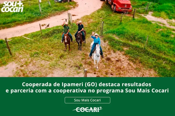 Cooperada de Ipameri (GO) destaca resultados e parceria com a cooperativa no programa Sou Mais Cocari