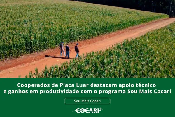 Cooperados de Placa Luar destacam apoio técnico e ganhos em produtividade com o Programa Sou Mais Cocari