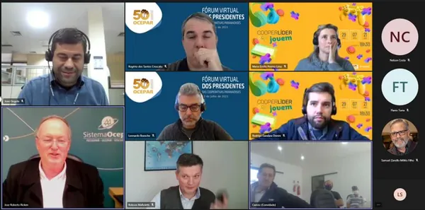 REUNIÃO INSTITUCIONAL: Evolução dos indicadores da Camisc são apresentados no 49º encontro virtual promovido pelo Sistema Ocepar