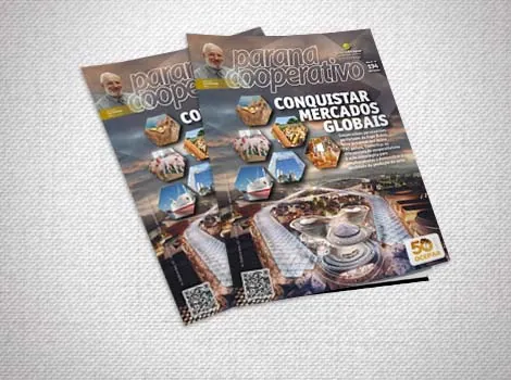 REVISTA PR COOPERATIVO: Edição de outubro destaca estratégia do setor para conquistar mercados globais