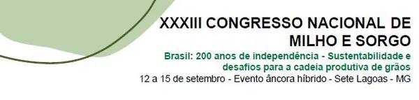 EMBRAPA: 33º Congresso Nacional de Milho e Sorgo será realizado de 12 a 15 de setembro