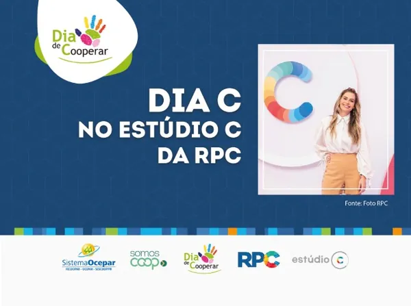 DIA C I: Dia de Cooperar será uma das atrações do Estúdio C deste sábado; não perca