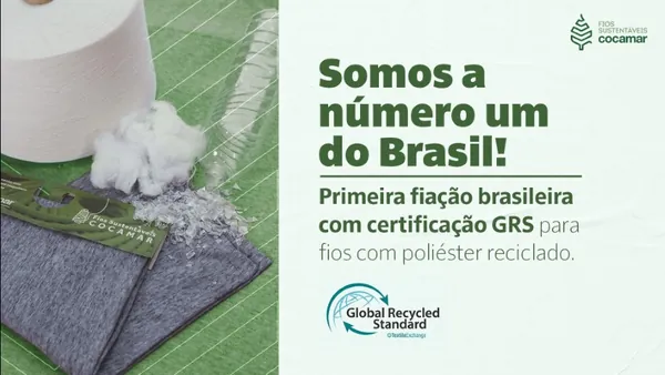 COCAMAR: Indústria de fios conquista a certificação GRS