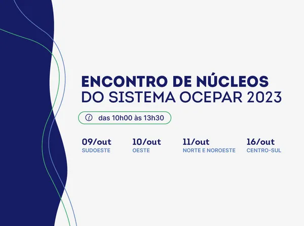 ENCONTROS DE NÚCLEOS: Evento em Francisco Beltrão abre a 2ª rodada dos eventos de 2023, na segunda-feira (09/10)