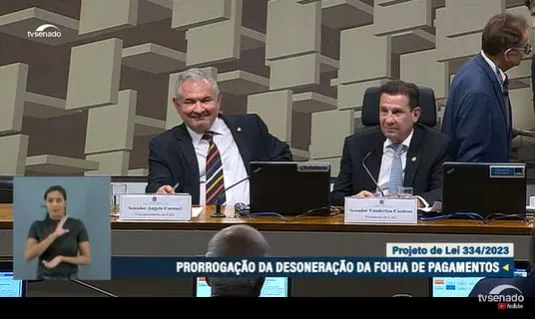 LEGISLATIVO: Senado rejeita alterações da Câmara para desoneração da folha