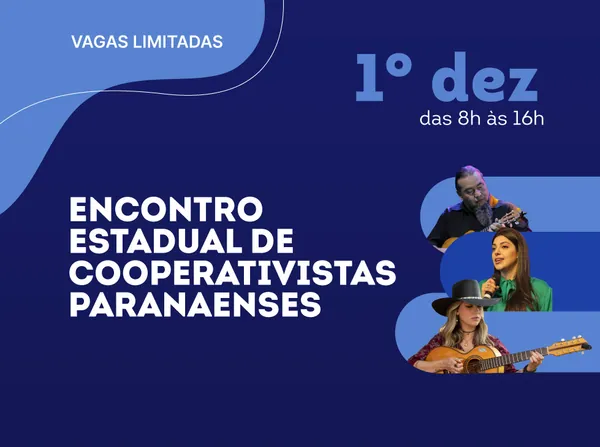 ENCONTRO ESTADUAL: Evento de celebração do cooperativismo paranaense será em Maringá, nesta sexta-feira
