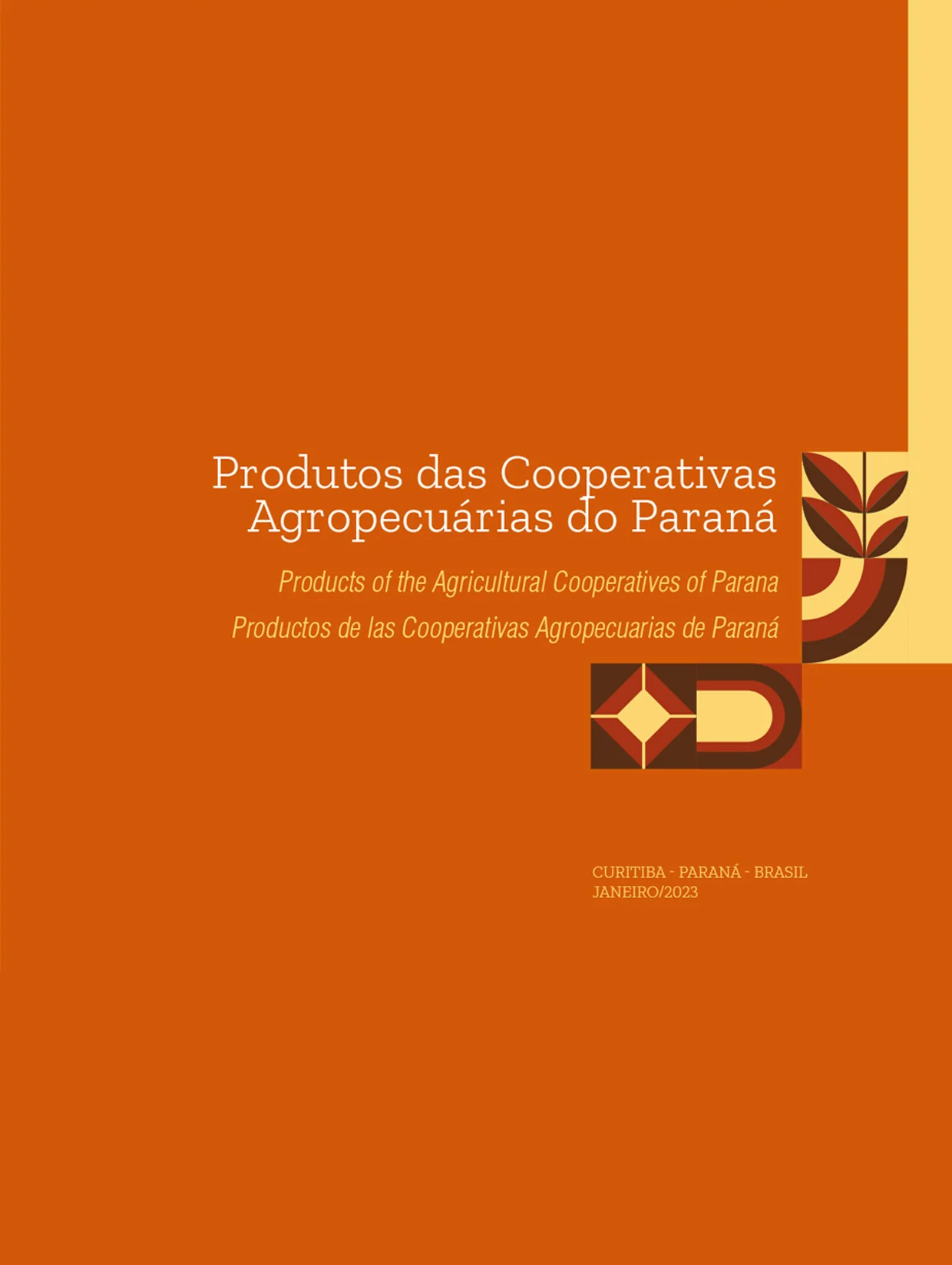 Cat&aacute;logo de Produtos das Cooperativas Agropecu&aacute;rias do Paran&aacute;