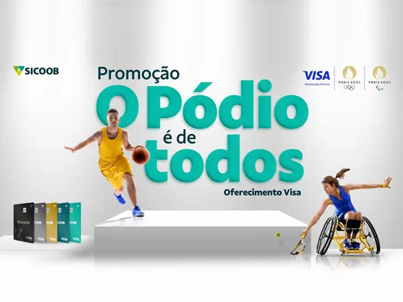 Sicoob e Visa firmam parceria que rende pr&ecirc;mios para cooperados