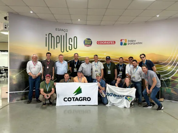 Diretores da Coopavel recepcionam comitiva de cooperativas argentinas