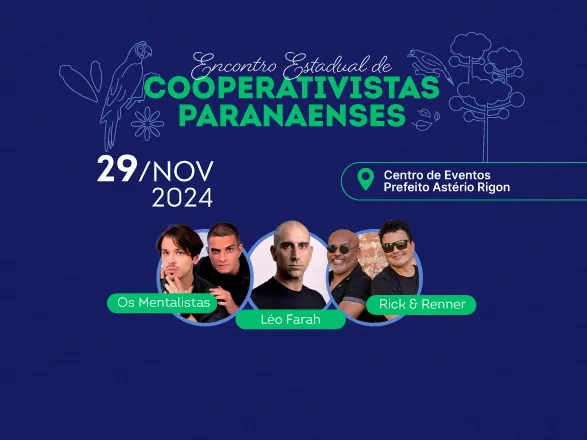 Pato Branco vai sediar o Encontro Estadual de Cooperativistas Paranaenses no dia 29 de novembro