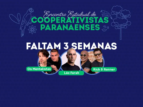 Faltam três semanas para o Encontro Estadual de Cooperativistas Paranaenses 
