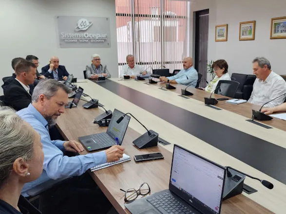 Conselho Fiscal da Ocepar realiza a 3ª reunião ordinária da gestão 2024/2028
