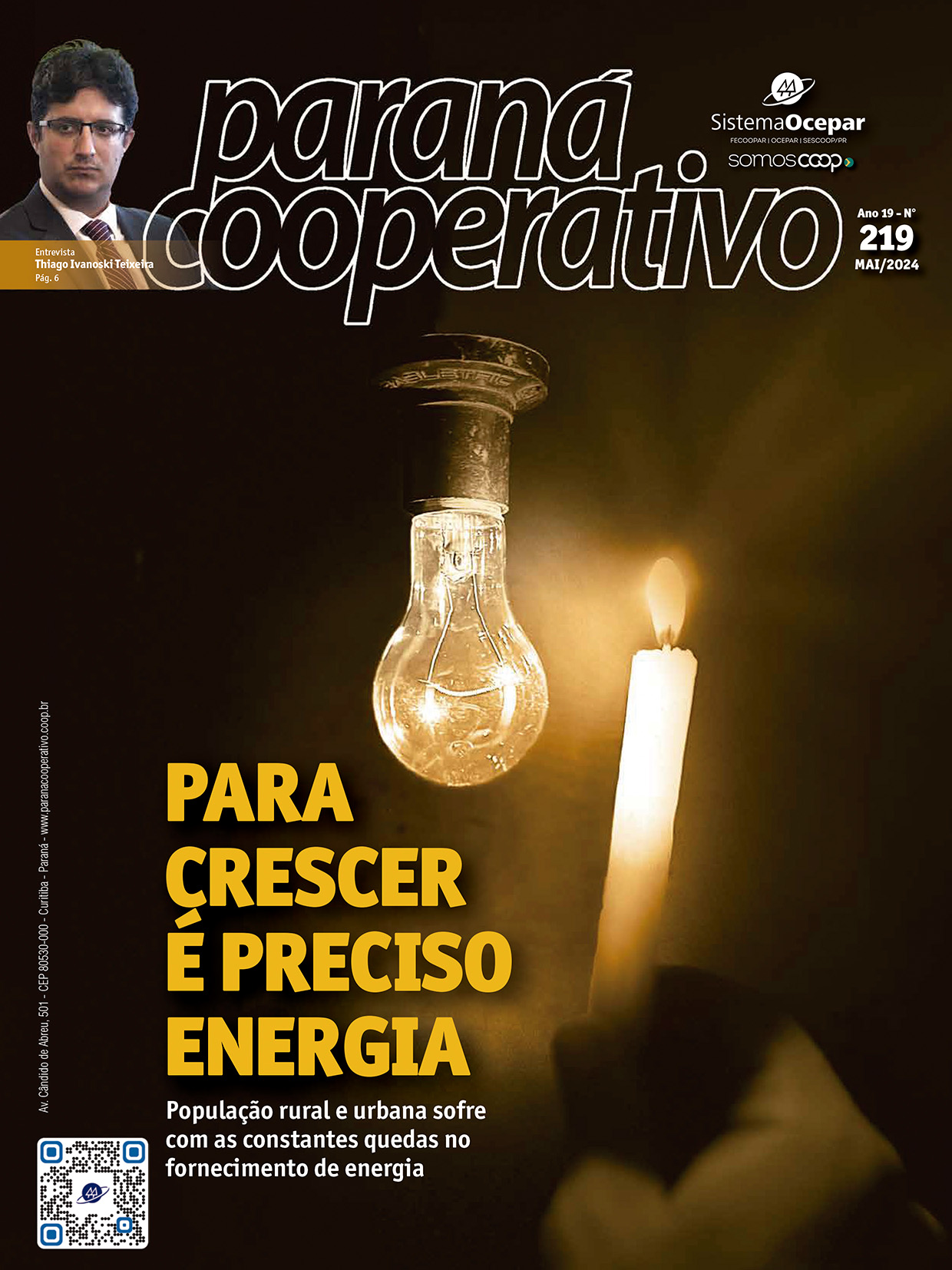 Revista Paraná Cooperativo n° 219 - Maio/2024 