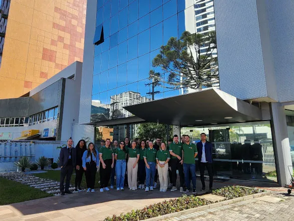 Lideranças da Unimed Pato Branco visitam Sistema Ocepar e ampliam conhecimento sobre cooperativismo 