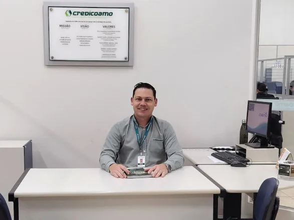 Participante da 1ª turma do Programa de Desenvolvimento de Talentos da Credicoamo assume gerência de agência