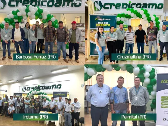 Mais quatro agências comemoraram aniversário