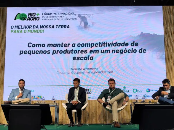 Exemplo de competitividade de pequeno produtor que faz ILPF na região da Cocamar é apresentado no Rio+Agro  