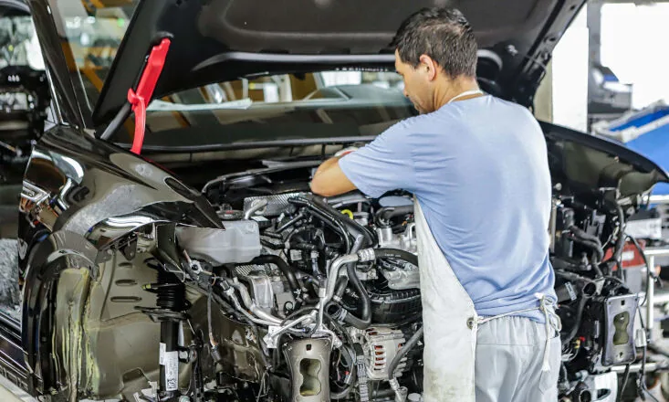 São José dos Pinhais, 21 de março de 2024 - Montadora de automóveis Volkswagen, em São José dos Pinhais, Região Metropolitana de Curitiba (RMC).