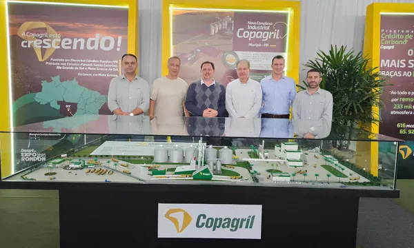 Maquete do novo Complexo Industrial da Copagril é um dos destaques do Salão Agro na Expo Rondon 2026