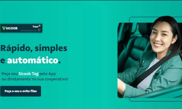 Sicoob é a primeira instituição a lançar o Vale Pedagio Obrigatório (VPO) integrado a própria Tag