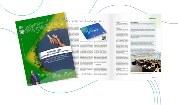 As eleições 2026 e a responsabilidade do voto são o tema da revista Paraná Cooperativo de agosto 