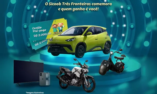 Sicoob Três Fronteiras realiza sorteio da promoção “25 que Premia” nesta segunda-feira
