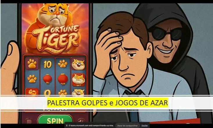 Palestra alerta para riscos dos jogos de apostas virtuais 