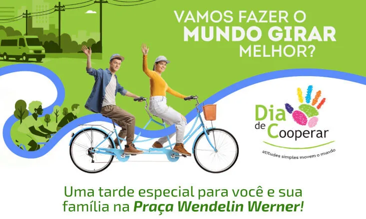 Dia de Cooperar chega a Entre Rios com atividades para toda população