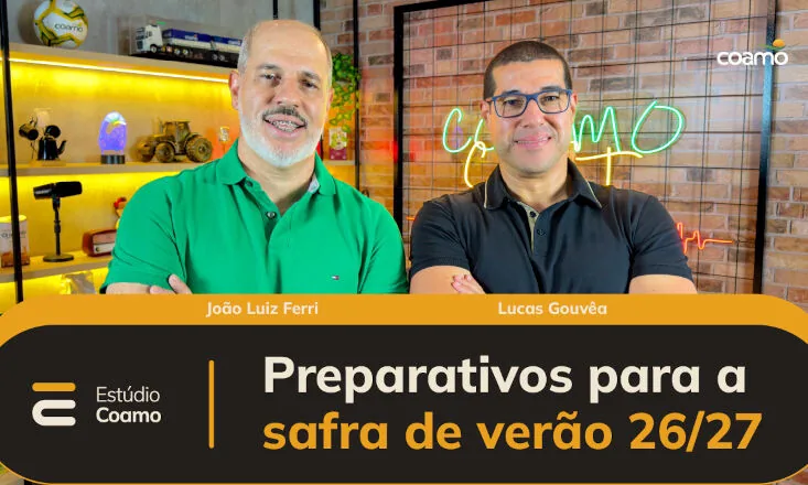 Novo episódio do Estúdio Coamo compartilha expectativas e preparativos da cooperativa para a safra de verão