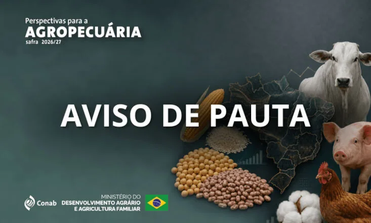 Perspectivas para a agropecuária 2026/2027 serão apresentadas nesta terça-feira 