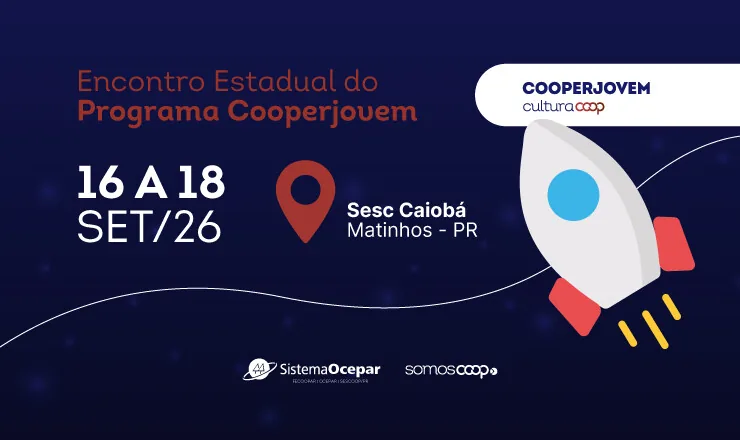 Encontro Estadual do Programa Cooperjovem será realizado em Matinhos, a partir desta quarta-feira