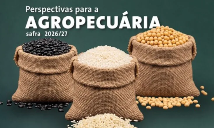 Produção de grãos na safra 2026/27 pode chegar a 366,6 milhões de toneladas, projeta Conab