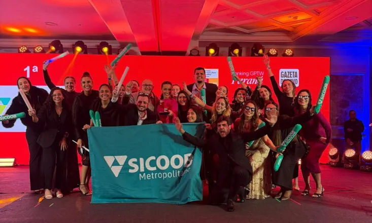 Sicoob Metropolitano é bicampeão como Melhor Empresa para Trabalhar no Paraná