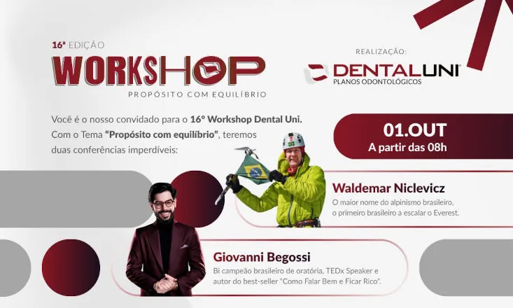 Workshop Dental Uni propõe reflexão sobre propósito com equilíbrio
