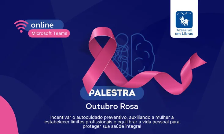 Palestra sobre alusiva ao Outubro Rosa será realizada dia 9 para cooperativas do PR