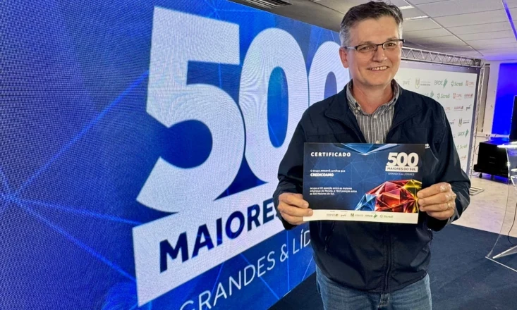 Credicoamo avan&ccedil;a no ranking das 500 Maiores do Sul e chega &agrave; 51&ordf; posi&ccedil;&atilde;o entre as empresas do Paran&aacute;