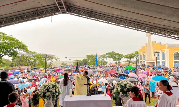 Coagru apoia a 7&ordf; Caminhada de Nossa Senhora Aparecida