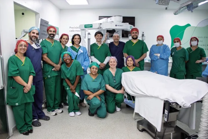 Hospital Geral Unimed realiza primeira cirurgia rob&oacute;tica de sua hist&oacute;ria em Ponta Grossa