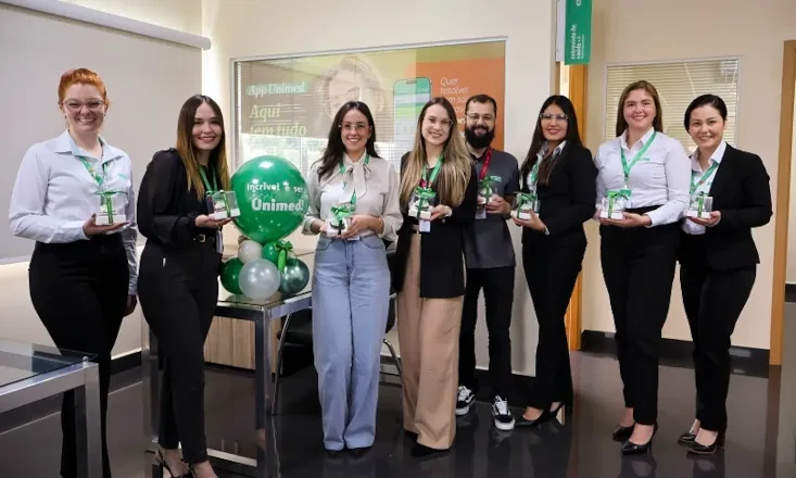Unimed Cascavel celebra seu 12&ordm; reconhecimento entre os Lugares Incr&iacute;veis para Trabalhar