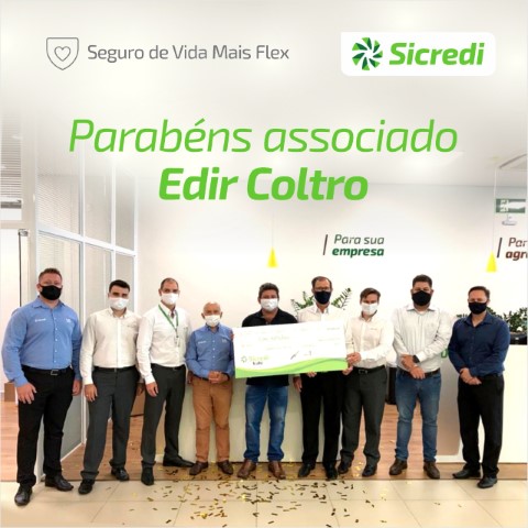 SICREDI FRONTEIRAS: Premiação de R$ 100 mil é entregue a associado de Salgado Filho