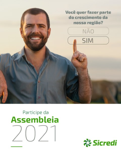 SICREDI PARQUE DAS ARAUCÁRIAS: Assembleias serão realizadas de forma digital