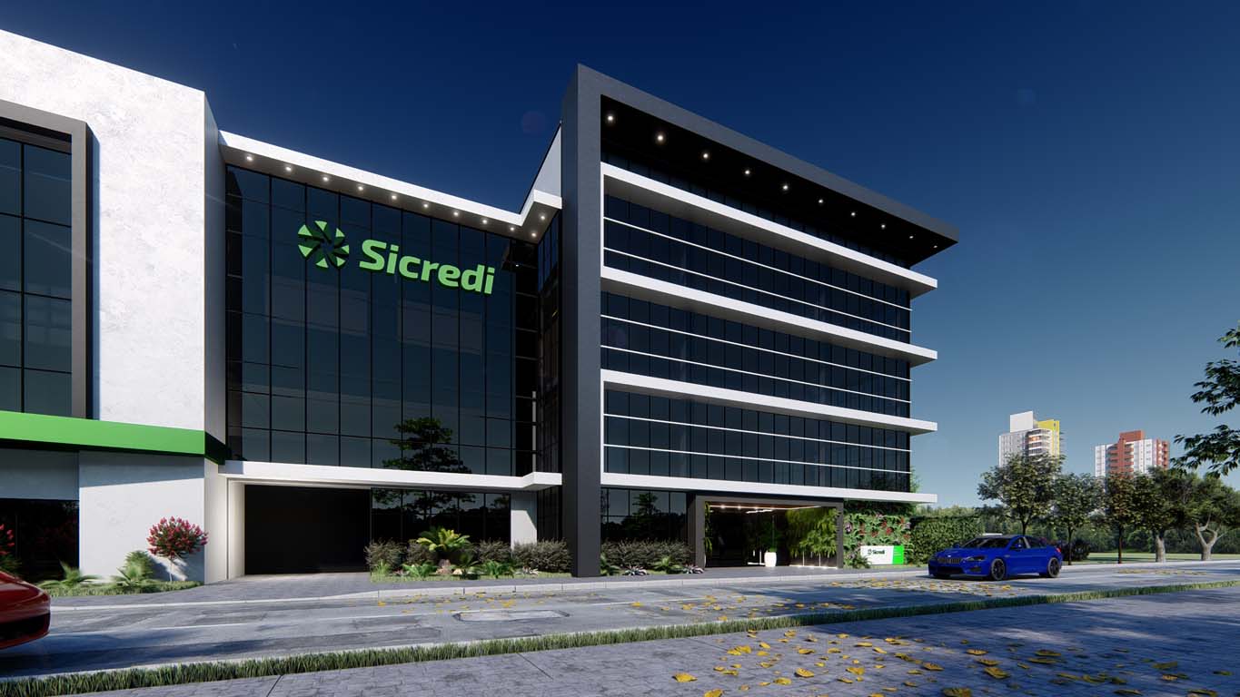 SICREDI ALIANÇA: Cooperativa apresenta projeto de ampliação da agência Avenida Maripá, em Marechal C. Rondon