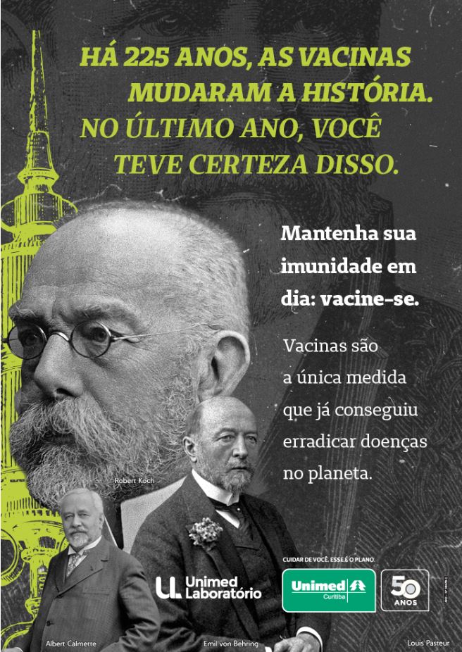 UNIMED CURITIBA: Campanha destaca a importância da imunização