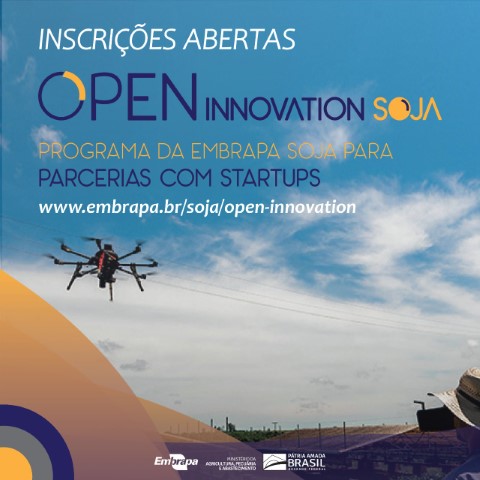 EVENTO: Embrapa Soja abre inscrições para a 3ª edição do Soja Open Innovation