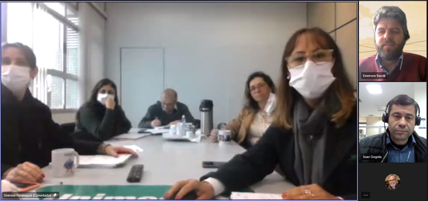 REUNIÃO INSTITUCIONAL: Indicadores são apresentados para diretoria e gestores da Unimed Paranaguá 